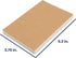 LayFlat Sketchbook - 3.75 x 5.3 Inches - Kraft Blank Note Book, 64 Sheets, Thick 100gsm Paper, for Drawing, Sketching, and journaling...