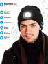 Bluetooth Hat with Light, USB Rechargeable LED Hat with Headphones, Night Lighted Music Beanie, Gifts for Men (Dark Grey)...
