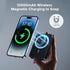 NOHON Wireless Charger Portable Mag-Safe-Battery Pack: 10000mAh Power Bank PD 20W Fast Charging with USB-C Cable, External Powerbank for Mag-Safe,...