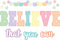 Teacher Created Resources Pastel Pop Believe That You Can Bulletin Board (TCR8412)...
