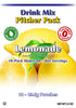 GramZero Lemonade, Sugar Free Drink Mix, Pitcher Pack, Great For Nutrition Club Loaded Tea, Zero Calorie, Stevia Sweetened...