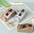 Small Desk Tape Dispenser Heavy Duty Cute Desktop Tape Dispenser with Weighted Non-Skid Base Suitable for 1 Inch Core Tape (Silver)...