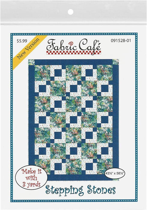 Fabric Cafe Stepping Stones Pattern...