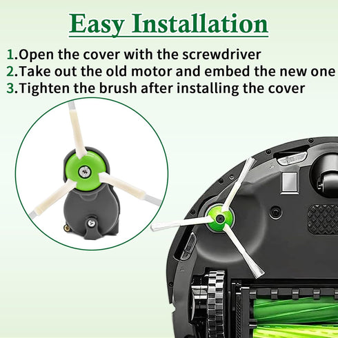 ilovelife Replacement Side Brush Motor Module Part Compatible with iRobot Roomba E6 E5 i7 500 600 700 800 900 Series - Vacuum Cleaner Replenishmen...