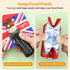 Rechargeable Mini Bag Sealer, 2 in 1 Heat Sealer and Cutter, Vacuum Sealer?Chip Bag Sealer for Snack Chip Plastic Bags, Portable Mini Sealing Mach...