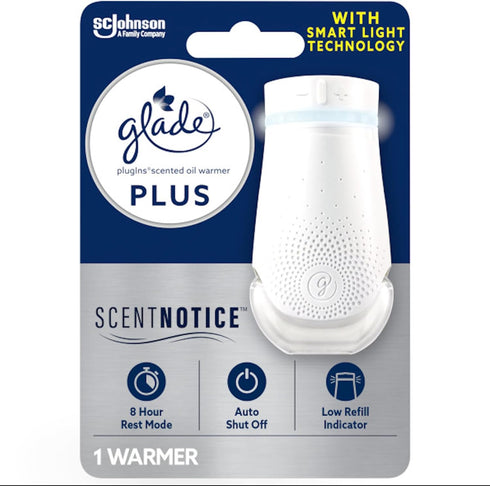 Glade PlugIn Plus Air Freshener Warmer, Holds Scented Oil Refill, 1 Count...