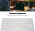 Multi-Device Slim Portable Bluetooth 3.0 Keyboard, 11 Kind of Language 78 Keys Ultra Slim Keyboard for/Windows/Android(Russian)...