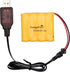 4.8V 700mAH Battery Rock Off-Road AA Batteries SM 2P Plug with USB Charging Cable for C181 C182 C185 1/18 Scale Off-Road Rock Crawler Remote Contr...