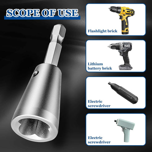 Wire Twisting Tool for Drill, 2024 New Wire Twisting Tool Wire Twister Wire Connector, Wire Stripping and Twisting Tool for Drill, Cable Quick Str...