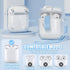 ?with Safety Lock? Clear Case for AirPods 2nd Generation Case 2019 with Cleaner Kit,Only Compatible with for Apple AirPods 2ndt Gen Wireless Charg...