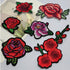 Qingxi Charm 24pcs Assorted Flowers Sewing on/Iron on Embroidered Patches Clothes Dress Hat Pants Shoes Curtain Bag Wallet Sewing Decorating DIY C...