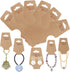 200PCS Bracelet Display Cards Sturdy Necklace Holder Cards Self Adhesive Jewelry Packaging Selling Card for Small Business of Keychain Earring Hai...