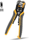MulWark 3 in 1 Automatic Self Adjusting Wire Stripper/Cutter/Crimper, 8 Inch Multi Pliers For Electrical Wire Stripping, Cable Cutting, Crimping T...