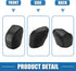 Gear Shift Lever Cover Automotive Interior Gear Shift Knob Trim for Lexus NX 250 2022 2023 Carbon Fiber Pattern Black...