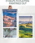 SXhyf A3 Diamond Painting Storage Book for 60 Diamond Painting Pics, 30 Pages Diamond Art Storage Book, Diamond Painting Presentation Portfolio Fo...