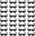 STOBOK 160pcs Doll Glasses Toys, Mini Doll Sunglasses Miniature Doll Eyeglasses Black Sunglasses Doll Costume Accessories for DIY Doll Dressing Su...