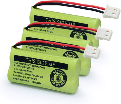 GEILIENERGY BT183342 BT283342 BT166342 BT266342 BT162342 BT262342 Battery Compatible with CS6114 CS6419 CS6719 AT&T EL52300 CL80112 CS6719-2 Cordl...