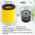 Air Filter 13780-03G00 Oil Filter 1651003G00 with Spark Plug Replacement for Suzuki Eiger 400 LTA400 2x4 / LTA400F 4x4 Auto 2003-2007,King Quad 40...