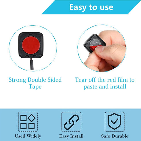 5pcs 12V/24V Mini Momentary Push Button ON/Off Switch, Surface Mount, Easy Installation for Electronic Experiment, Industrial Control, Car Horn, e...