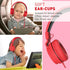 rockpapa 950 Wired Headphones for Kids Girls Boys for School Classroom with Microphone, On-Ear Foldable Corded Headphones with Jack 3.5mm for Lapt...