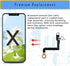 for iPhone X Bluetooth Wireless Antenna Flex Cable Replacement Part for iPhone 10 WLAN Bluetooth Signal Connection Antenna Part with Fix Tool Repa...