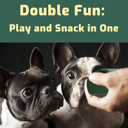 Dog Toy, Compatible with Woof Pops, Medium Large Dogs Frozen Treat Toy Holder Treat Dispensing Dog Toy Dog Freezer Molds Fillable Rubber Dog Toys ...