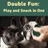 Dog Toy, Compatible with Woof Pops, Medium Large Dogs Frozen Treat Toy Holder Treat Dispensing Dog Toy Dog Freezer Molds Fillable Rubber Dog Toys ...