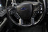 Steering Wheel Moulding Carbon Fiber Cover Trims Kit for 2015 2016 2017 2018 2019 Ford F150 & 2017 2018 2019 F250 F350 Super Duty Accessories (Car...