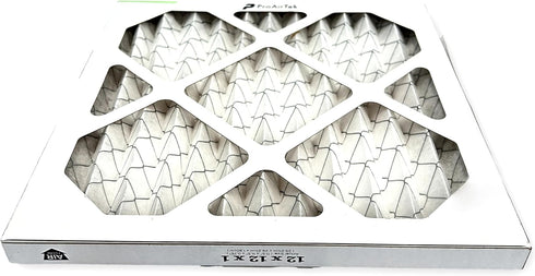 Proairtek AF12121M08SWH Model 12x12x1 Air Filter, MERV 8; Ideal for Anyone Wanting Clean, Crisp Air in Their Home; It Captures Microscopic Airborn...