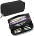 Della Gao Pencil Case Large Capacity Pencil Pouch Aesthetic Pencil Box for Office Stationery Organizer, Simple Sturdy Multifunctional Pencil Bag f...