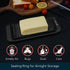 KITCHENDAO Airtight Butter Dish with Lid for Countertop and Fridge, Dishwasher Safe, BPA Free Wide Plastic Butter Keeper for 2 Sticks East Coast/W...