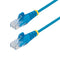 StarTech.com 10 ft CAT6 Cable - Slim CAT6 Patch Cord - Blue Snagless RJ45 Connectors - Gigabit Ethernet Cable - 28 AWG - LSZH (N6PAT10BLS)...