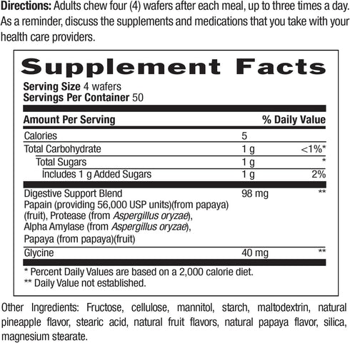 COUNTRY LIFE Papaya Digestive Support, 200 CT...