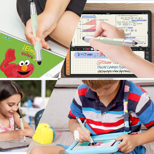 Stylus Pen for Kids Tablet, Easy Grip Stylus Pens Touch Screens Pencil for iphone iPad Air Pro Capacitive Stylus Stylist Pen for Chromebook Androi...