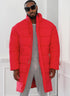Know Me Men's Oversized Puffer Coat Sewing Pattern Packet, Sizes 44-46-48-50-52, Multicolor...