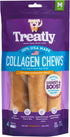 USA Collagen Rolls 6-7" Dog Chew Treats - Chicken Marinade Flavor, 4 Count/1 Pack...