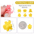 choicbaby 80PCS Baby Hair Clips for Girls 16 Different Variety of Colors Cute Baby Hair Accessories Mini Flower Hair Clip for Infant Fine Hair...