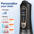 Bitvae Water Dental Flosser Pick for Teeth, Rechargeable Cordless Water Flosser, 3 Modes 5 intensities, 300ML Portable IPX7 Waterproof, 40 Days Po...