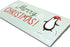 Holiday Card | Zip-Open Money Holder w/Clear Plastic Window for Cash, Check, & Gift Card (Penguin - Hello Christmas)...