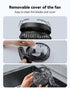 GEHEN 3-Speed Clip-On Fan with Sturdy Clamp & Strong Airflow, USB-Powered for Easy Cooling, Ultra-Quiet Operation Ideal for Bedroom, Office, & Str...