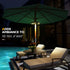 Eletorot Patio Umbrella Lights-Rechargeable Outdoor Lights for Patio Decor, Patio Table Light 28 LED 3 Lighting Modes, Cool Patio Pool Accessories...