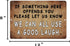 Rogue River Tactical Funny Sarcastic Metal Tin Sign,12x8 Inch, Wall Décor- Man Cave Bar A Good Laugh...