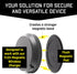 Mob Armor Magnet Flex Plate - Magnetic Phone Mount for iPhone, Android, Ipad and Tablets, Wireless Charging- 2mm Thick Metal Plate - Replacement F...