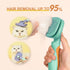 Cat Brush, 360 °Rotating Head Self Cleaning Slicker Brush, Cat Brushes for Long or Short Haired Cats and Dogs, Cat Grooming Brush for Loose Underc...