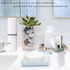Toothbrush Travel Case Portable White Travel Toothbrush Holder Toothbrush Travel Containers for Bathroom Travel Camping School Toothbrush and Toot...