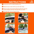 Rooftop Cargo Tie Down Hook Straps for Attaching Car Top Carriers Without A Roof Rack,100% Waterpoof,Suitable for Any Rooftop Cargo Carrier,No Mor...
