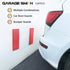 AMPULLA Garage Smith Garage Wall Protector Car Door Protectors, Designed in Germany (4-Pack Red)...