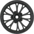Pro-Line Racing 1/10 Pomona Drag Spec Front 2.2" 12mm Drag Wheels (2) Black, PRO277503...