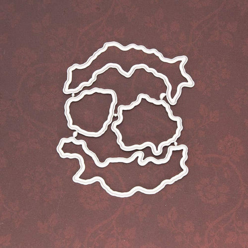 LZBRDY 6.7 by 8.9 Inch Autumn Trees Leaves Pumpkin Fruit Clear Stamp and Die Set for Card Making and Scrapbooking Thanksgiving Silicone Stamps and...