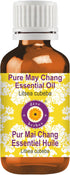 Deve Herbes Pure May Chang Essential Oil 15ml (0.50 oz)...
